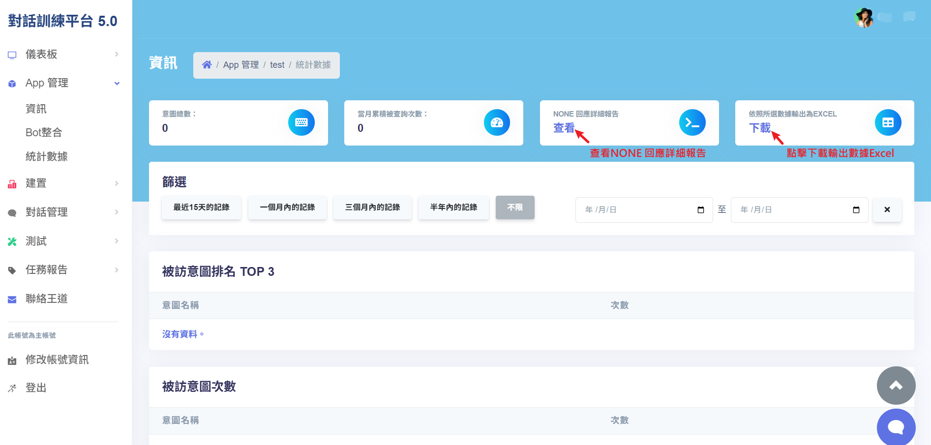 進入 NONE 頁面